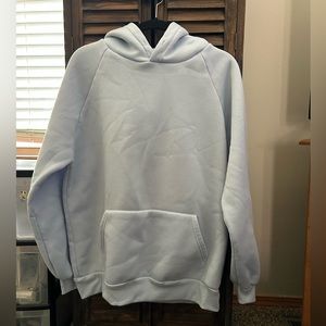 Shein Hoodie Light Blue